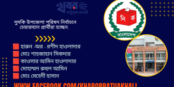 দুমকি উপজেলায় চেয়ারম্যান পদে পাঁচ প্রার্থীর মনোনয়ন পত্র দাখিল।