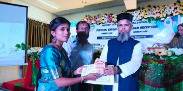 ইউনিভার্সিটি অব গ্লোবাল ভিলেজের ইইই বিভাগের শিক্ষার্থীদের বিদায় সংবর্ধনা