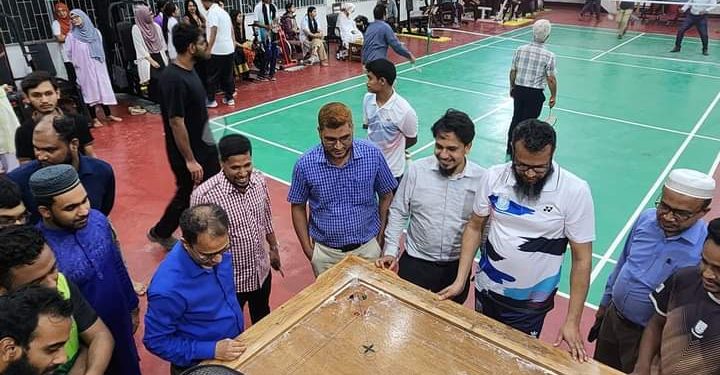 পবিপ্রবিতে আন্তঃঅনুষদীয় ব্যাডমিন্টন, টেবিল টেনিস, দাবা ও ক্যারাম টুর্ণামেন্ট ২০২৪ এর উদ্বোধন