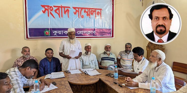 জাপার সাবেক মহাসচিব রুহুল আমিনের বিরুদ্ধে জমি দখলের অভিযোগ।
