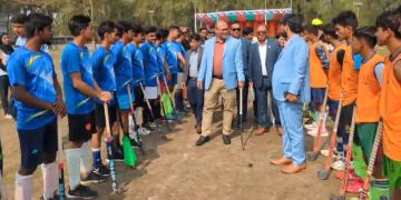 তারুন্য উৎসব উপলক্ষে পটুয়াখালীতে হকি টুর্নামেন্ট অনুষ্ঠিত।