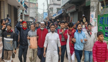 বাউফলে অপহৃত ব্যবসায়ী দুই দিনেও উদ্ধার হয়নি, প্রতিবাদে ধর্মঘট