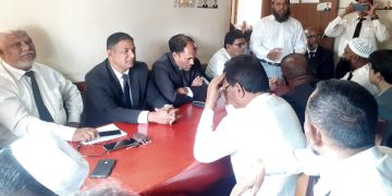 কলাপাড়ায় জুডিশিয়াল ম্যাজিস্ট্রেট আদালত বর্জন করেছে আইনজীবীরা 