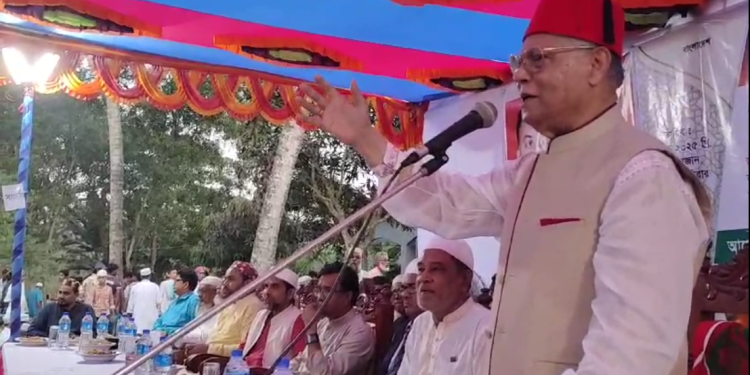 জঙ্গির নাট্যকার শেখ হাসিনা দেশে নেই তাই দেশে এখন জঙ্গির নাটক নেই -আলতাফ হোসেন চৌধুরী।